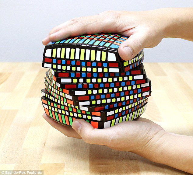 Giant Rubik S Cube Has 6 Sides And 1014 Tiles Blogdot Tv