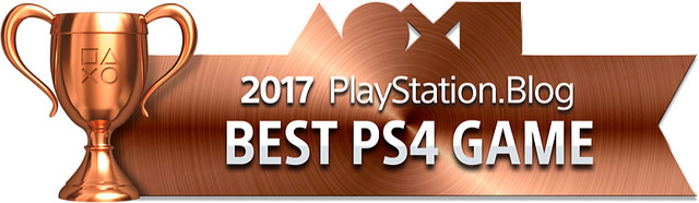 PlayStation Blog Game of the Year 2017 - Best PS4 Game (Bronze)