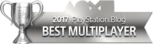 PlayStation Blog Game of the Year 2017 - Best Multiplayer (Silver)