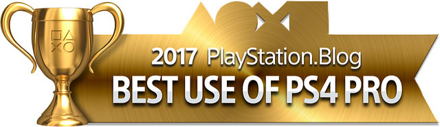 PlayStation Blog Game of the Year 2017 - Best Use of PS4 Pro (Gold)