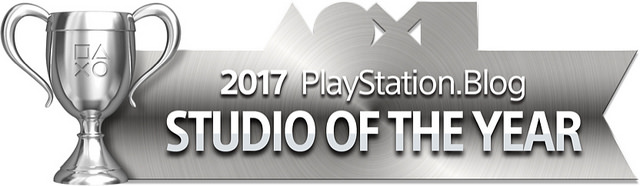 PlayStation Blog Game of the Year 2017 - Studio of the Year (Silver)