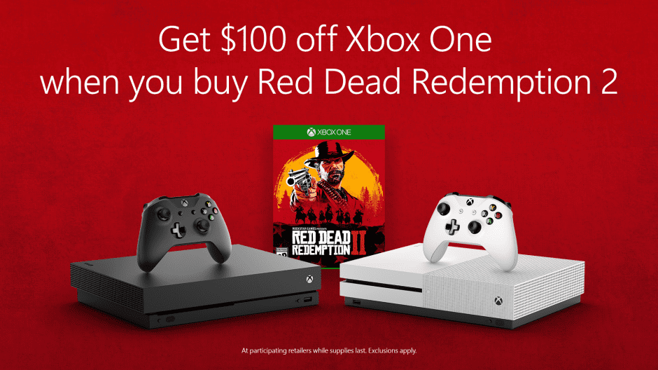 red dead redemption 2 on xbox one s