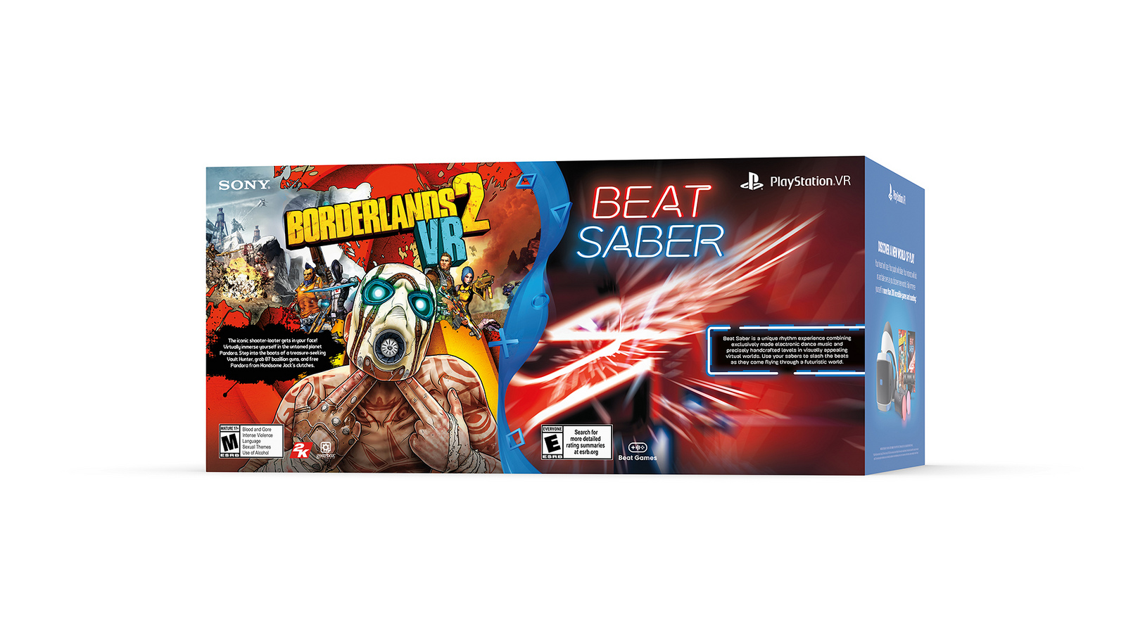 PS VR Borderlands 2 & Beat Saber Bundle