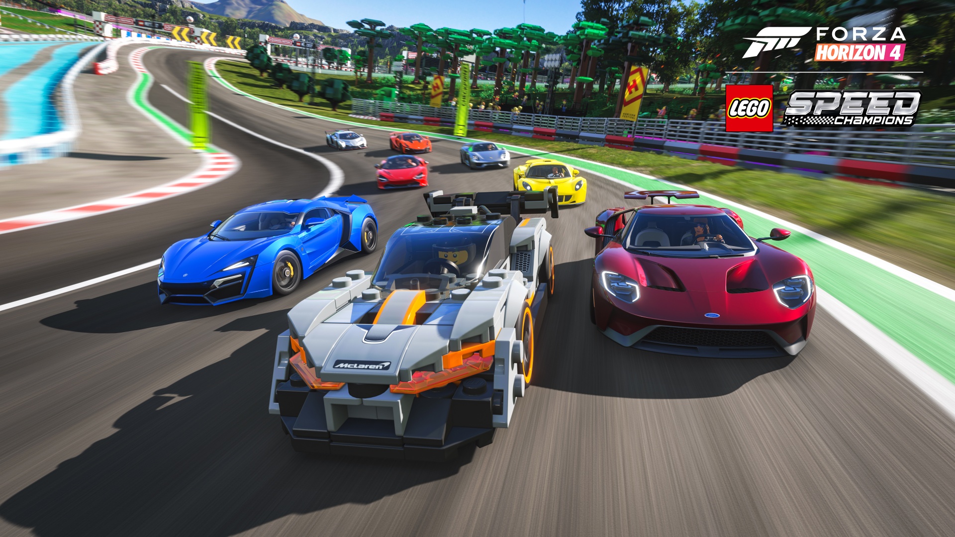 Forza Horizon 4 LEGO Speed Champions Senna Group Race Screenshot