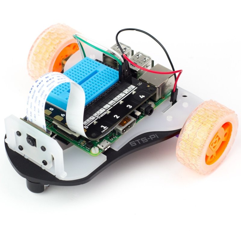 STS-Pi is a great two-wheeler robot kit