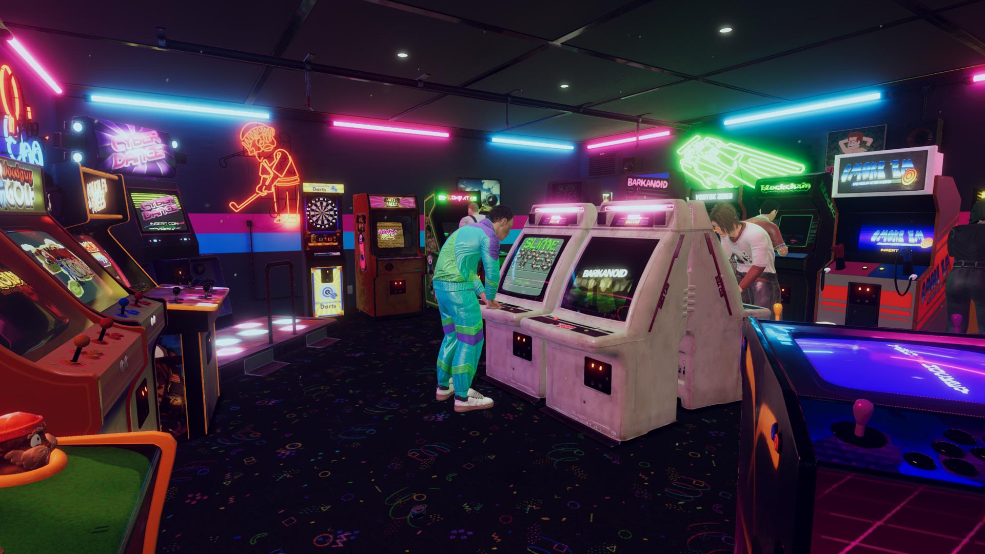 arcade machines